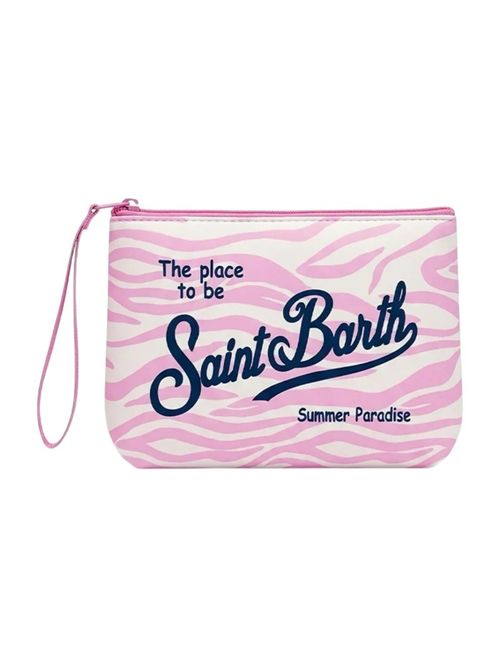 Pochette Aline in scuba con stampa zebrata MC2 SAINT BARTH | ALIN001/01816L